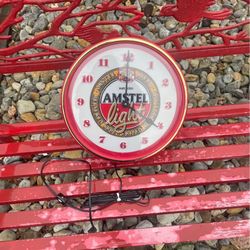 Amstel Bar Clock