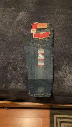 Levi's 502 Regular Taper  Fit Stretch Jeans Pants Kids Toddler Size 2T New With Tags 