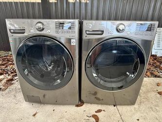 LG laundry washer and dryer