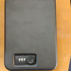 Amazon Basics Portable Security Case Lock Box Safe Combination