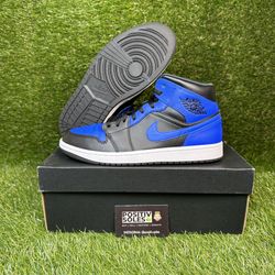 Air Jordan 1 Mid Hyper Royal