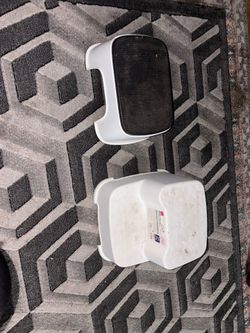 BabyBjörn Single-Step Stool (Left) And Plastic Dual-Height 2-Step Stool (Right)