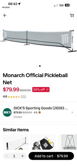 Pickleball net