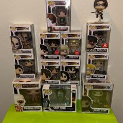 ATTACK ON TITAN FUNKO POP COLLECTION.