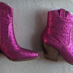 New Pink Boots
