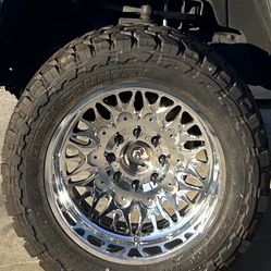 Selling (2) American Force Super Singles For GMC Dually