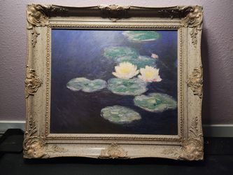 Nympheas Waterlilies Monet Reproduction 32x28