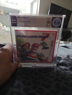 1st Print Mario Kart 7 nintendo 3ds Wata 9.8A++