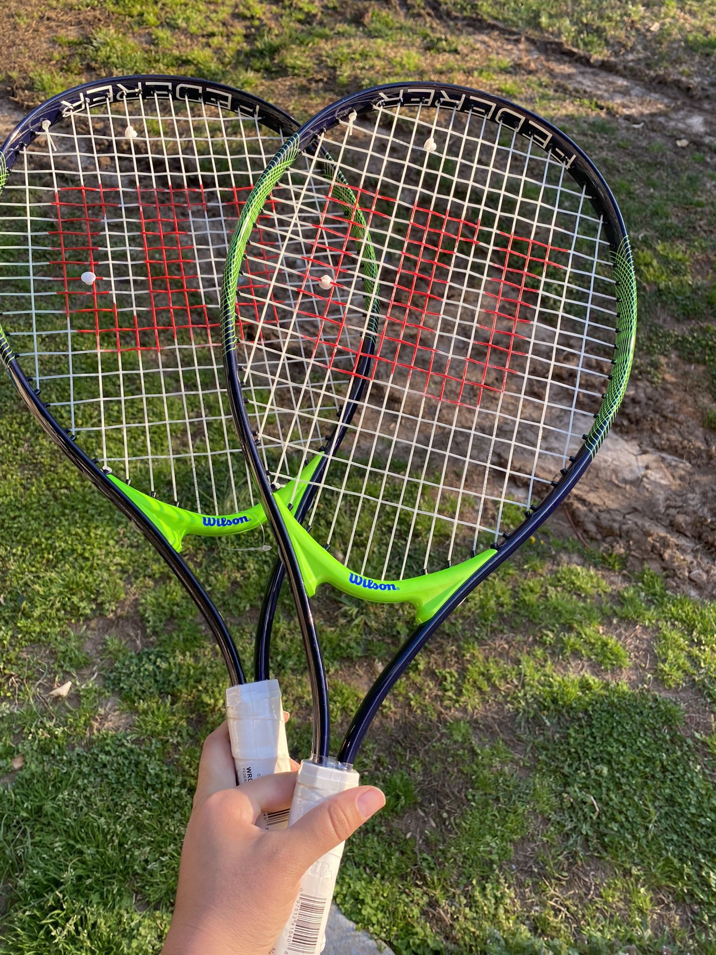 wilson tennis rackets (2 )