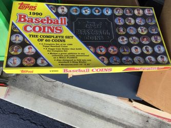 1990 Topps Baseball Coins (Set of 60)