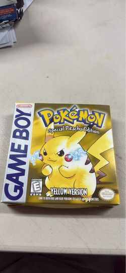 Pokémon Yellow Version – Special Pikachu Edition – 100% Complete CIB