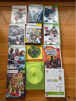 xBox and Wii Video Games