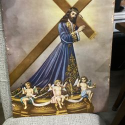 Jesus Christ carrying the cross