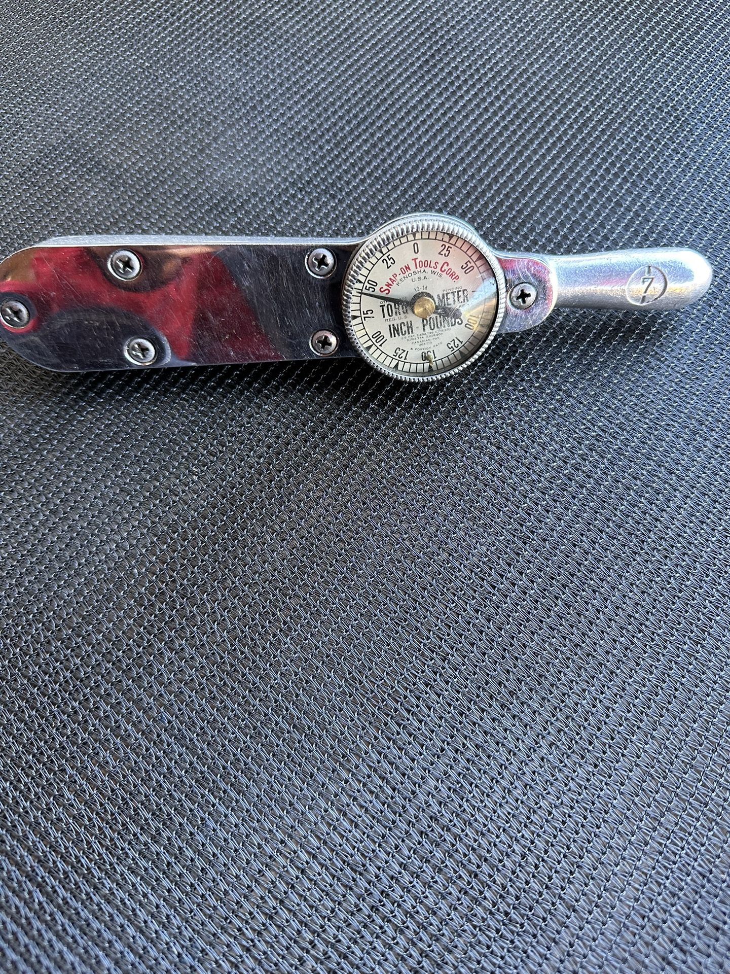 SNAP-ON TORQOMETER TQ-12-B 3/8 INCH TORQUE WRENCH