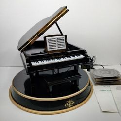 Mr Christmas Collection Piano Symphonique Grand Piano Box VTG W Duscs  
