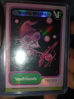 Vee friend card