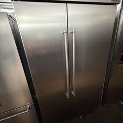 48” Kitchenaid Built In Stainless Steel Refrigerator