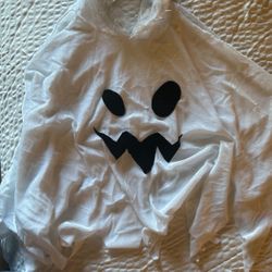 Ghost Poncho Costume  