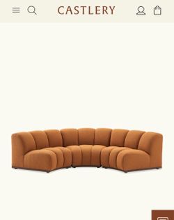 Marlow Performance Bouclé Armless  Couch