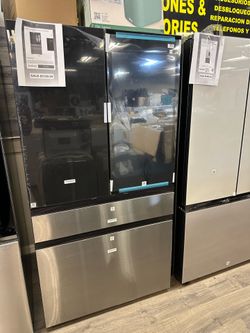 Samsung Bespoke AI Counter Depth Family Hub 4 Door Smart Refrigerator Read Description
