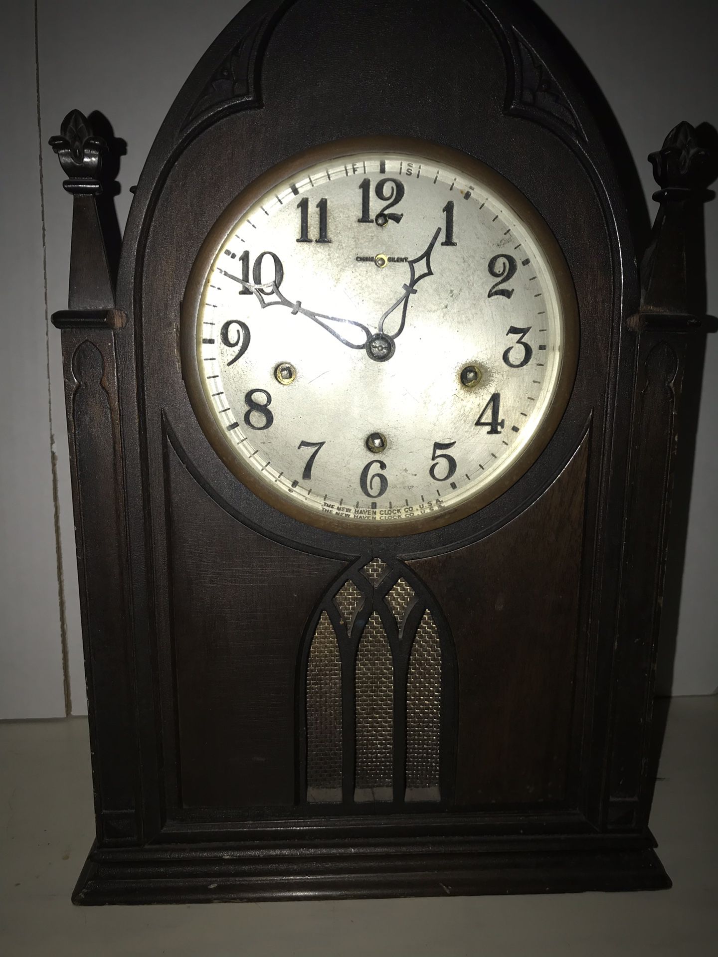 New Haven clock company antique