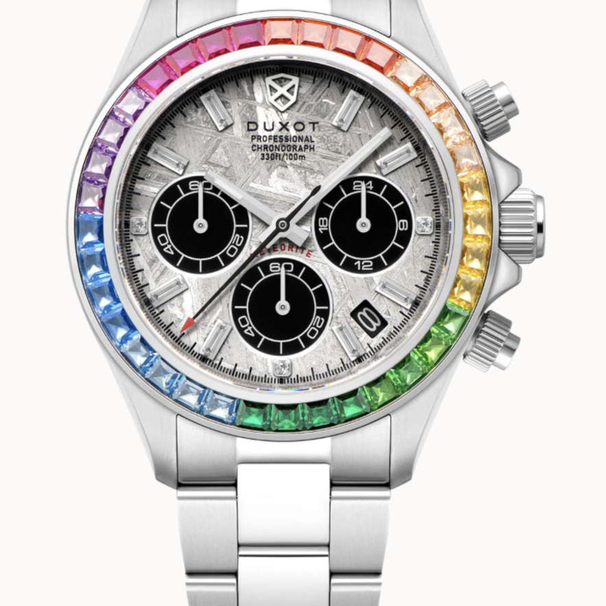 Duxot Rainbow Daytona style . U Need Expensive Watches For A Fraction Of The Price . Hit Me Up