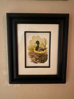 Duck In Training by Steven Rhodes Print Whimsical Mallard Duck in Floaty