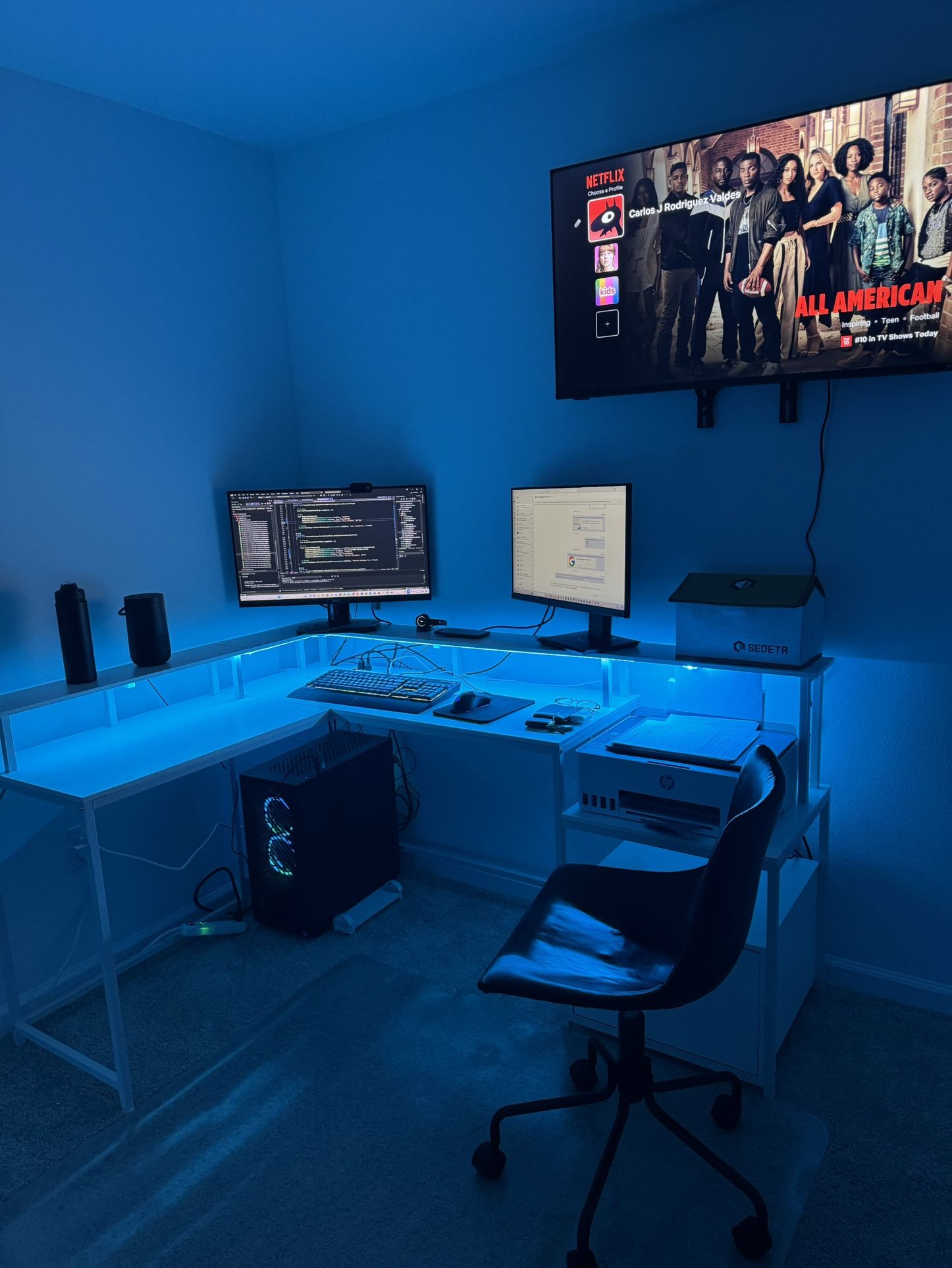High-Performance Desktop Computer Setup- Ready to Go!