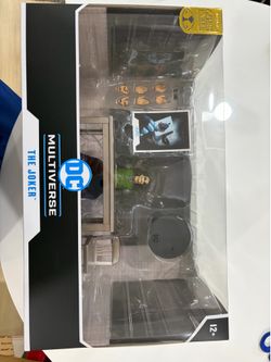 The Joker Mcfarlane Interrogation Room DC Mcfarlane