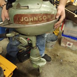Johnson Vintage Sea Outboard 1940s