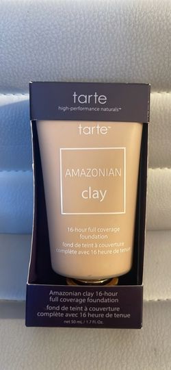 Tart Amazonian Clay 16 hour full coverage foundation 32N medium neutral