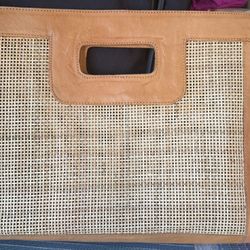  Marisia Bag in Dark Rattan CASA CLARA