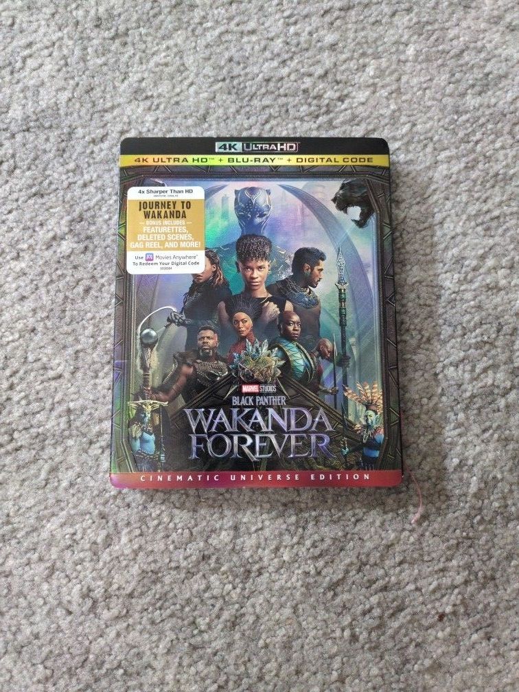 Black Panther Wakanda Forever 4K UHD - Used