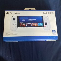 PlayStation backbone one white iPhone lightning