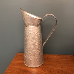Galvanized Farmhouse Pitcher