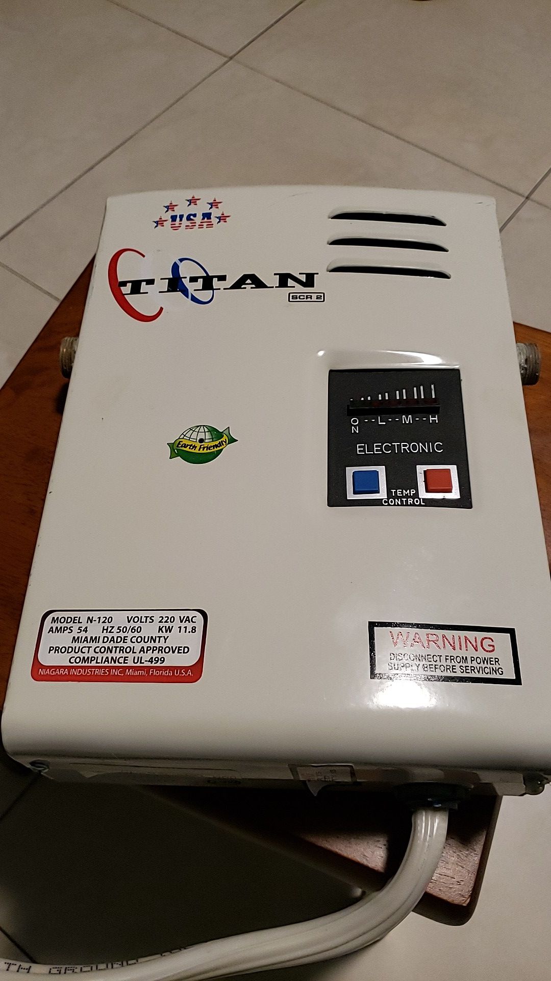 Titan SCR 2 Electronic Water Heater