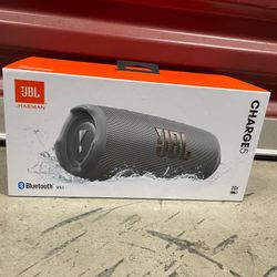 JBL Charge 5 - Portable Waterproof Speaker with Powerbank Grey
