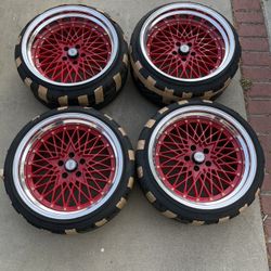 SSR Formula Mesh wheels