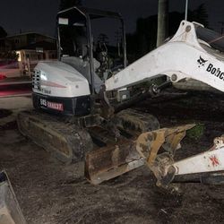 Bobcat Excavator 