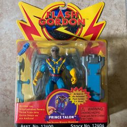 Vintage 1996 Playmates Flash Gordon Prince Talon Action Figure