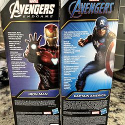 Captain America And Iron Man Action Figures