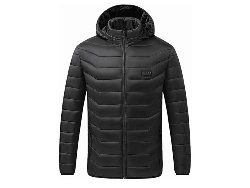 Electric Heated Cotton Jacket Four Control 21 Zone (XXXL)