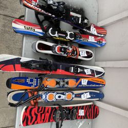 Snow blades see stickers for prices brand new carrying bags $60/ each