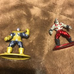 Marvel Nano Metal Figures Thang And Drax