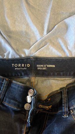 Torrid Jegging 11" Bermuda Super Soft Size 18