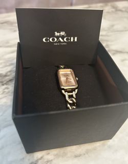 Rose Gold COACH Watch