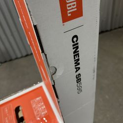 JBL Cinema Home Theater System SB595 3.1.2 Channel Soundbar and Wireless Subwoofer