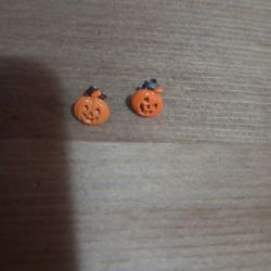 Pumpkin Earrings 