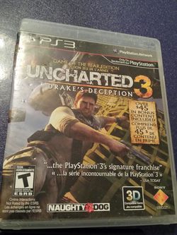 Uncharted 3 Drakes Deception PS3