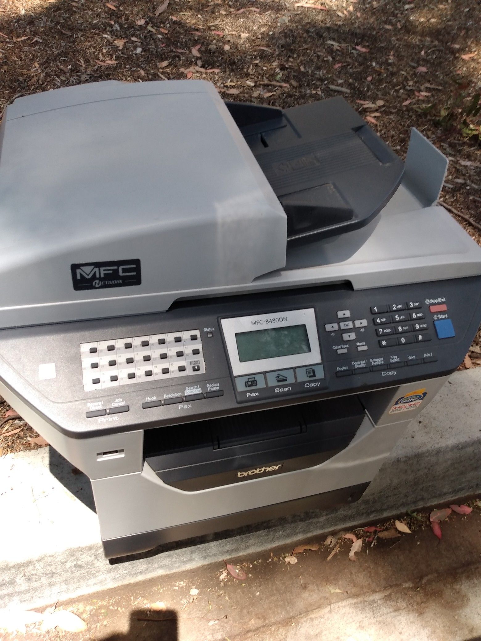 2 sided printer!!! Brother MFC8480DN Printer, Copier, Scanner, and Fax